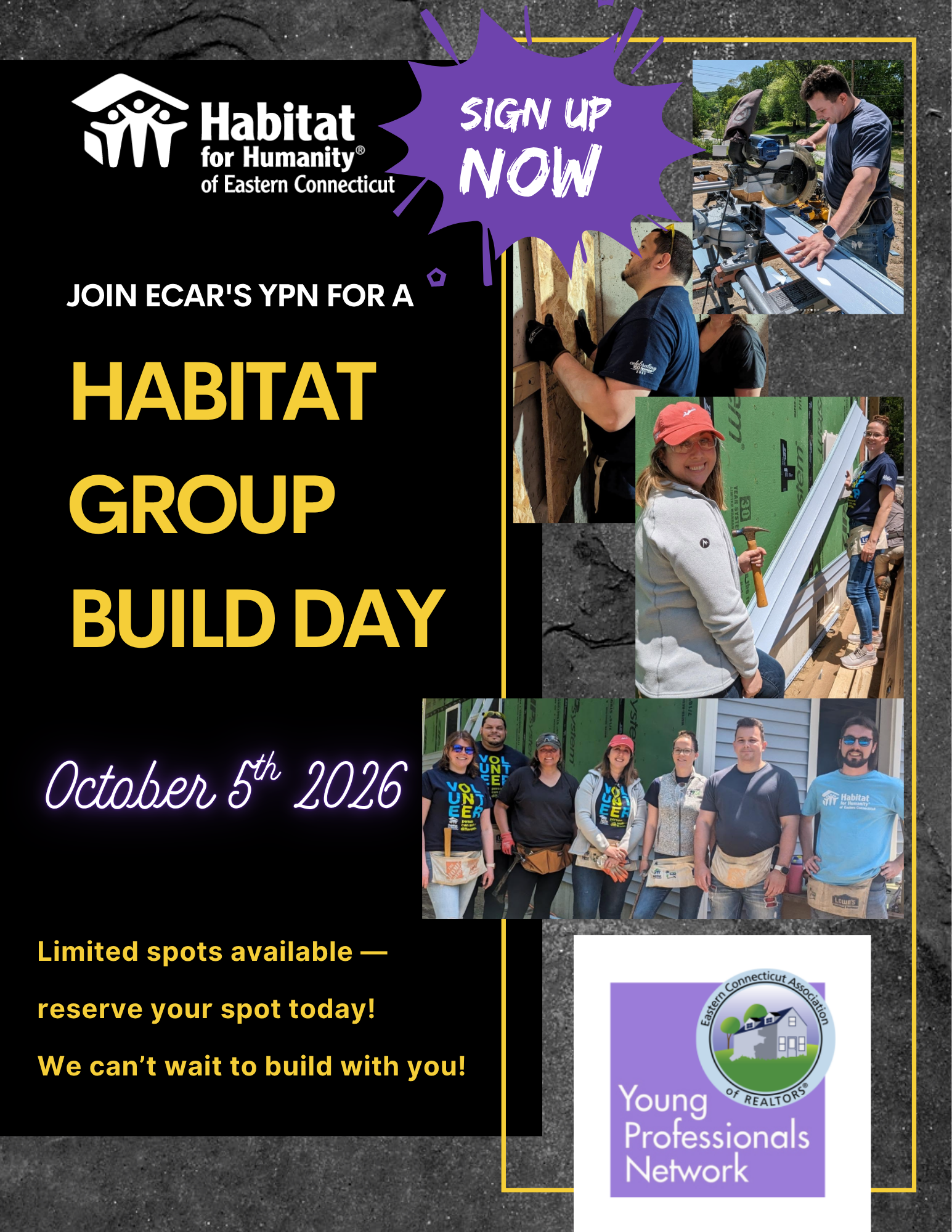 BUILD MORE THAN HOMES — BUILD COMMUNITY!